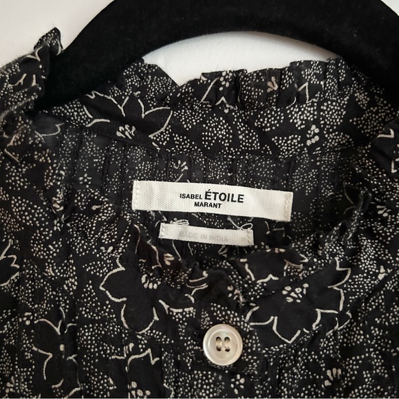 ISABEL MARANT ETOILE Black Cotton Lanikaye Dress - Picture 5 of 8